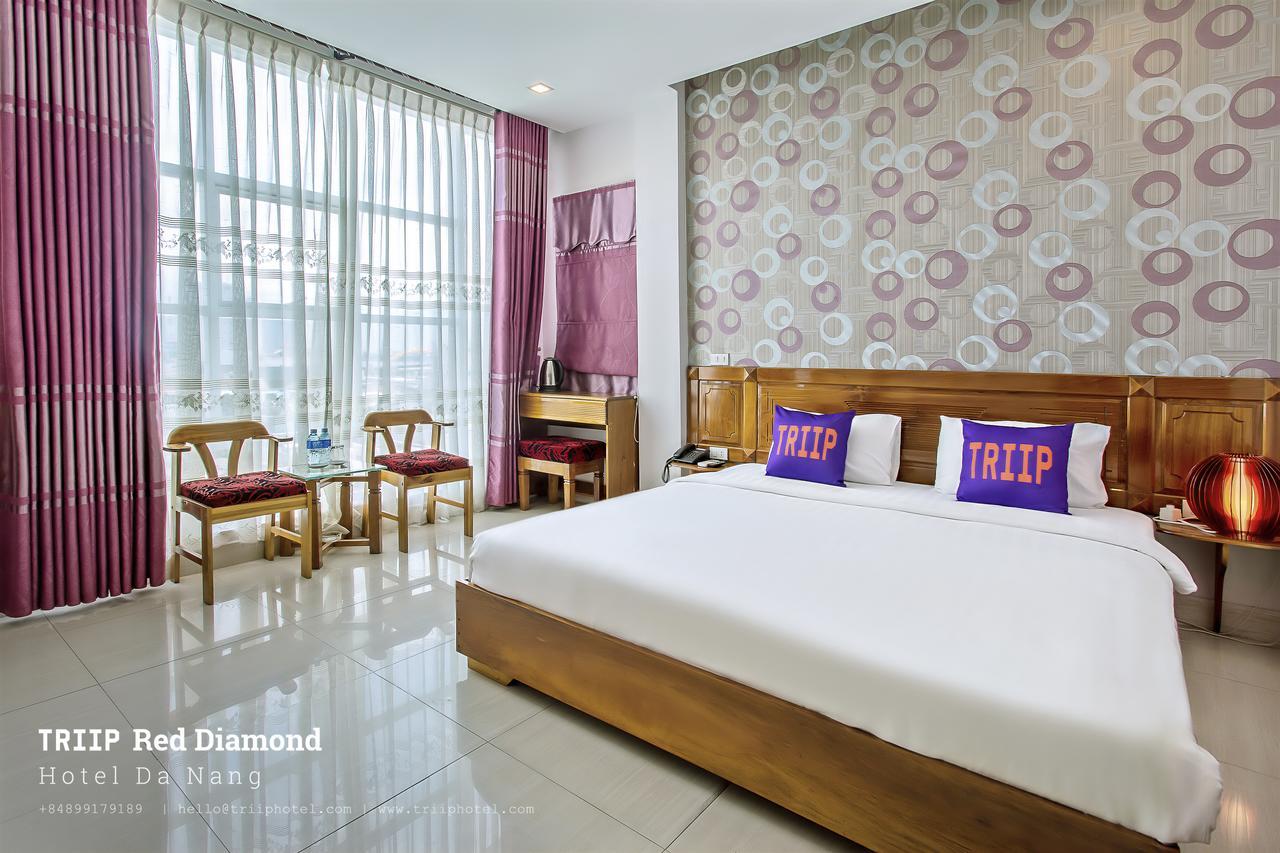 ทริป เรด ไดมอนด์ โฮเทล Hotel ดานัง ภายนอก รูปภาพ
