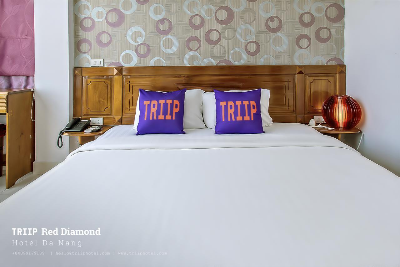 ทริป เรด ไดมอนด์ โฮเทล Hotel ดานัง ภายนอก รูปภาพ